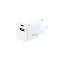 CARGADOR USB DE PARED COOLBOX 20W GAN USB TIPO A / USB TIPO C