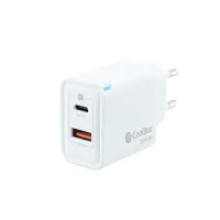CARGADOR USB DE PARED COOLBOX 30W GAN USB TIPO A / USB TIPO C