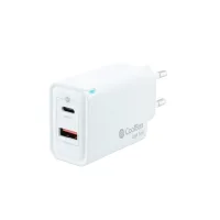 CARGADOR USB DE PARED COOLBOX 45W GAN USB TIPO A / USB TIPO C