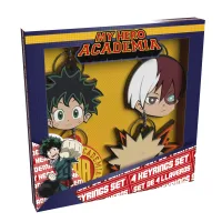 SET LLAVEROS CYP BRANDS MY HERO ACADEMIA 4 LLAVEROS
