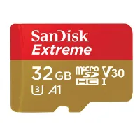 TARJETA MEMORIA SANDISK MICRO SECURE DIGITAL 32GB SD EXTREME U3 UHS-I CLASE 10 A1