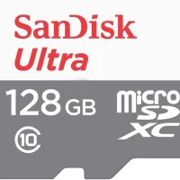 TARJETA MEMORIA MICRO SECURE DIGITAL SD XC + ADAPTADOR SANDISK / 128GB / CLASE 10 / SDXC / 100MB/S
