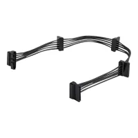CABLE DIVISOR SATA STARTECH 0.40M/ HEMBRA-HEMBRA/ NEGRO