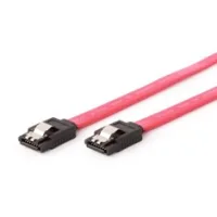 Cable HD  Disco Duro Serial SATA Iii A Placa 0.5M Clips Metalicos 