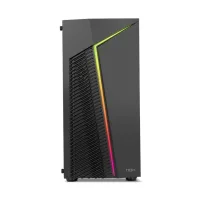 CAJA ORDENADOR GAMING NOX INFINITY ZETA M-ATX ARGB CRISTAL TEMPLADO NEGRO