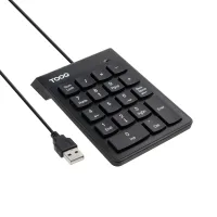 TECLADO NUMERICO TOOQ TQK-2001-B NEGRO