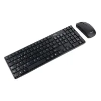 TECLADO + RATON TOOQ TQKMW-3102-B RF INALAMBRICO NEGRO