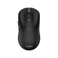 MOUSE RATON COOLBOX W03 ULTRALIGERO NEGRO 10000 DPI GAMING INALAMBRICO RF+BT
