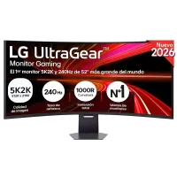 MONITOR LED GAMING 52" LG ULTRAGEAR CURVO/ VA/ 5K2K/ DP/ HDMI/ 240HZ/ 1MS/ VESA 100X100
