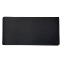Phoenix MatePad Alfrombrilla raton PU 80 x 40 cm Antideslizante Impermeable Material simil Cuero Negra