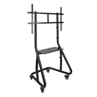 SOPORTE DE SUELO CON RUEDAS TOOQ FS20200M-B 60"-105" CARGA MAXIMA 150KG
