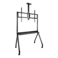 SOPORTE SUELO CON RUEDAS TOOQ VESA HASTA 100" 900X600 MAX 120KG