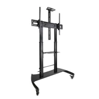 SOPORTE SUELO CON RUEDAS TOOQ HASTA 100" VESA 1000 X 600 MAX 100KG
