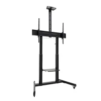 SOPORTE DE SUELO CON RUEDAS TOOQ AQUILES 60"-100" FS20406HM-B