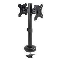 SOPORTE MESA TOOQ DB1132TN-B VESA 2 BRAZOS HASTA 32" 100X100MM MAX 8KG/BRAZO