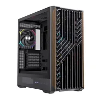 CAJA ORDENADOR GAMING EINAREX P800 ATX RGB CRISTAL TEMPLADO NEGRA
