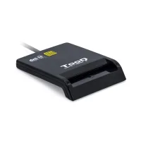 LECTOR DE TARJETAS DNI TOOQ TQR-210B USB 2.0 NEGRO