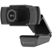 WEBCAM FHD CONCEPTRONIC AMDIS01B / 1080P / USB / 30 FPS / ANGULO VISION 90º / FOCO MANUAL / MICROFONO INTEGRADO