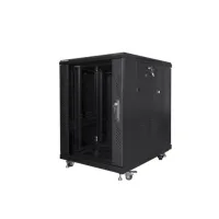 ARMARIO LANBERG RACK 19" 15U 600X800 FLAT PACK BLACK NEGRO