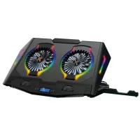 SOPORTE / BASE DE REFRIGERACION CONCEPTRONIC THYIA02B PARA PORTATILES HASTA 17" 2 VENTILADORES