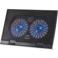 BASE REFRIGERACION CONCEPTRONIC PARA PORTATILES 2 VENTILADORES 125MM HASTA 17"