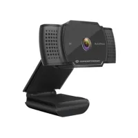Webcam 2K Conceptronic Amdis02B 5Mp  USB   3.6mm  30 Fps   Angulo Vision 72º  Enfoque Automatico   Micrófono Integrado