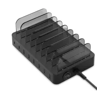 ESTACION DE CARGA CONCEPTRONIC OZUL02B PD 6 X USB TIPO A / 2 X USB TIPO C / 75W