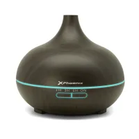 Humidificador Phoenix ZenO2 400 ml marron oscuro con control remoto