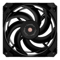 VENTILADOR CAJA COOLBOX 120 MM V12 BLACK