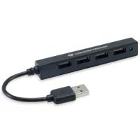 HUB USB 2.0 CONCEPTRONIC HUBBIES05B 4 PUERTOS