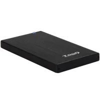 CAJA EXTERNA TOOQ TQE-2527B PARA HDD/SSD 2.5" 9.5MM SATA USB 3.0 NEGRA