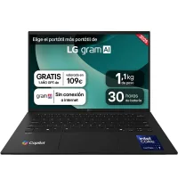 PORTATIL LG 14ZD90T-G.AX88B U7-255H/ 32GB/ SSD 1TB/ 14"/ FREEDOS