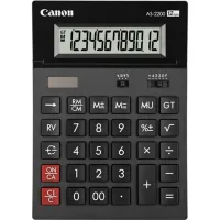 CALCULADORA CANON SOBREMESA AS-2200 HB 12 DIGITOS GRIS OSCURO