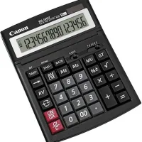 CALCULADORA CANON SOBREMESA WS-1610T HB EMB NEGRA