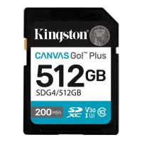 TARJETA MEMORIA SDXC 512GB KINGSTON CANVAS GO! PLUS UHS-I CLASE 10