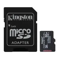 TARJETA MEMORIA MICRO SECURE DIGITAL SD HC 32GB KINGSTON INDUSTRIAL CLASE 10 UHS-I U3 + ADAPTADOR SD