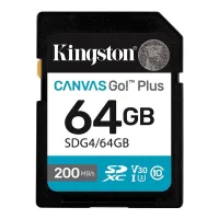 TARJETA MEMORIA SDXC 64GB KINGSTON CANVAS GO! PLUS UHS-I CLASE 10