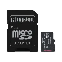 TARJETA MEMORIA MICRO SDHC 16GB KINGSTON INDUSTRIAL UHS-I U3 CL10 + ADAPTADOR