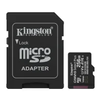 TARJETA MEMORIA MICRO SECURE DIGITAL SDXC 256GB KINGSTON CANVAS SELECT PLUS CLASE 10 UHS-1 + ADAPTADOR SD