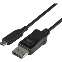 CABLE USB TIPO C A DP STARTECH 1M/ MACHO-MACHO/ NEGRO