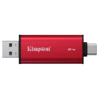 DISCO DURO EXTERNO SOLIDO SSD KINGSTON 2TB USB 3.2 / USB TIPO C