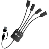 HUB I-TEC USB TIPO C / USB TIPO A 4 EN 1
