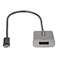 ADAPTADOR USB TIPO C A DISPLAYPORT STARTECH 0.3M/ MACHO-HEMBRA/ GRIS