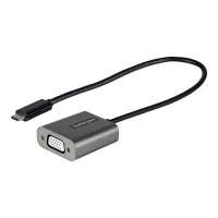 ADAPTADOR USB TIPO C A VGA STARTECH 0.3M/ MACHO-HEMBRA/ NEGRO