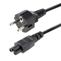 CABLE SCHUKO A IEC C5 STARTECH 3M/ MACHO-HEMBRA/ NEGRO
