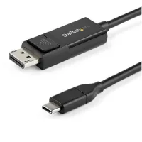 Cable USB Tipo C A Displayport 2M  Macho-Macho  Negro
