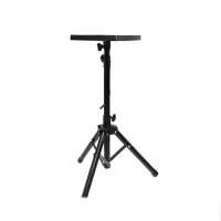 MESA / SOPORTE PARA VIDEO PROYECTOR / ORDENADOR PORTATIL  PHOENIX TIPO TRIPODE / ADJUSTABLE EN ALTURA / PLEGABLE / PORTATIL PESO LIGERO / ALTURA MAXIMA 1.5 METROS ACERO NEGRO