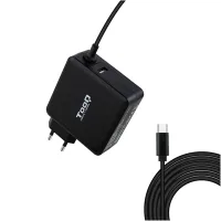 CARGADOR PORTATIL TOOQ TQLC-USBC65PD 65W USB TIPO C NEGRO