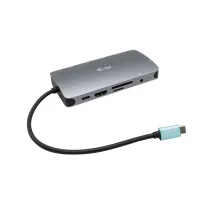 NANO DOCKING STATION I-TEC USB-C 4K CON HDMI/VGA + LAN POWER DELIVERY 100W