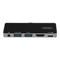 DOCKING STATION STARTECH USB TIPO C 6 EN 1